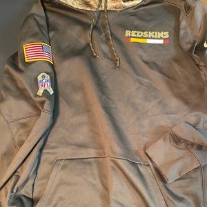 Washington Redskins salute to service military hoodie